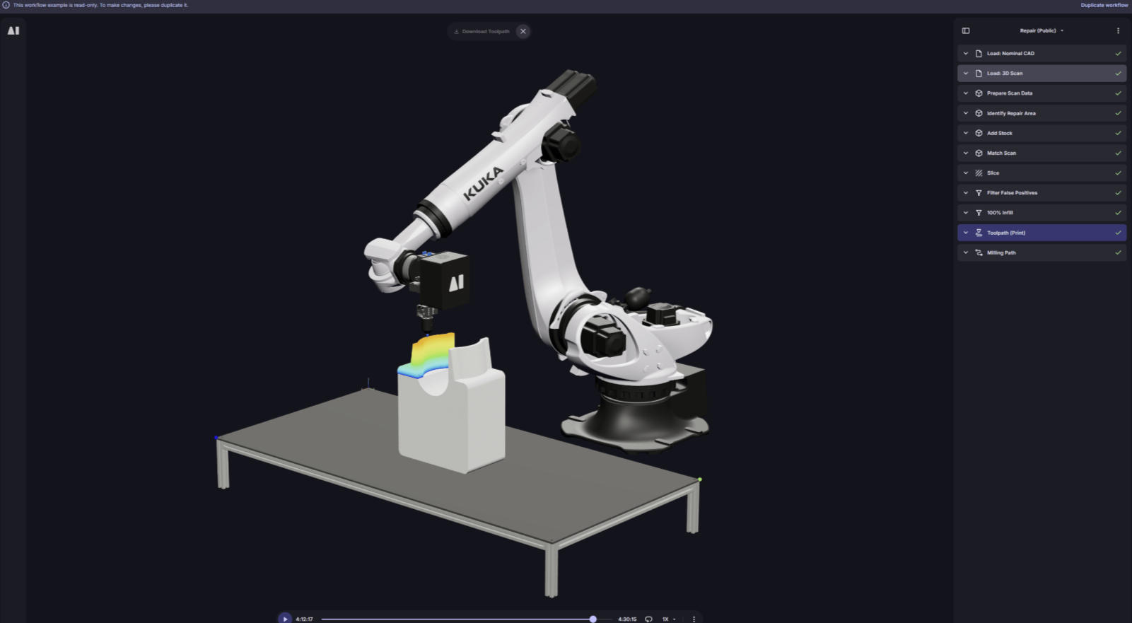 Aibuild：AI驱动增材减材混合制造软件 | 自动化刀具路径生成平台